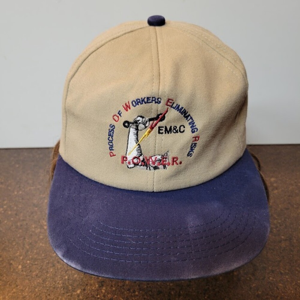 Process of Workers Eliminating Risks P.O.W.E.R. Hat Cap Snap Back